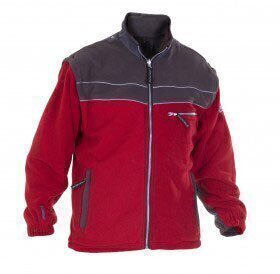 Kiel Fleece Red/Grey M