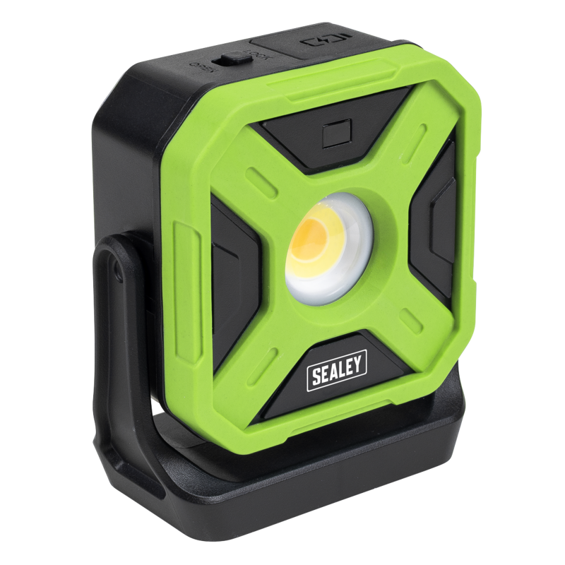 Sealey LED1000P Rechargeable 360 Floodlight  Power Bank 12W COB LED