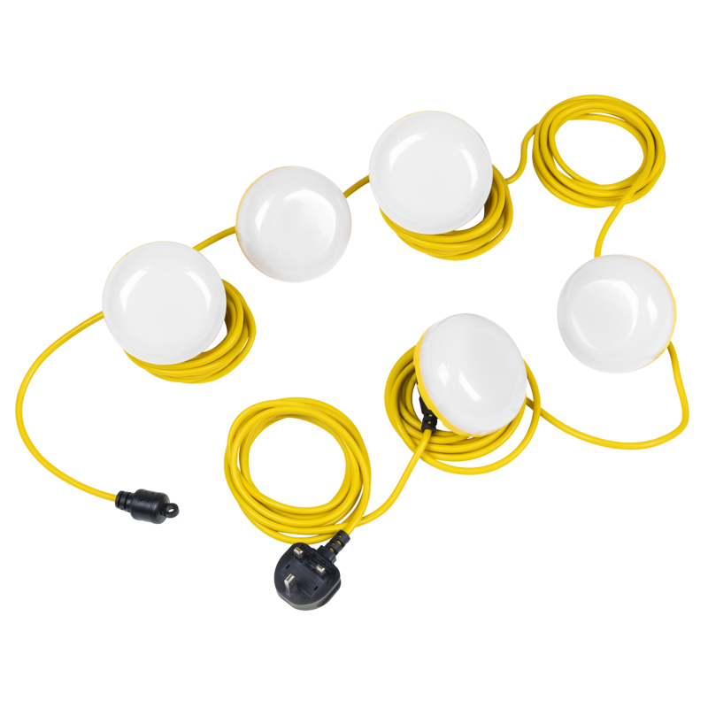 Sealey LED50F 15m Festoon Lighting Kit 50W COB LED