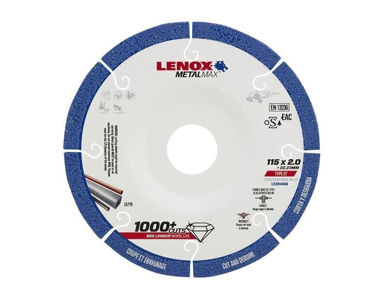 LENOX METALMAX Diamond Blade 115 x 2.0 x 22.23mm