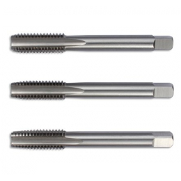M30 x 3.5 Set HSS ISO529 Metric Coarse Bright Straight Flute Tap