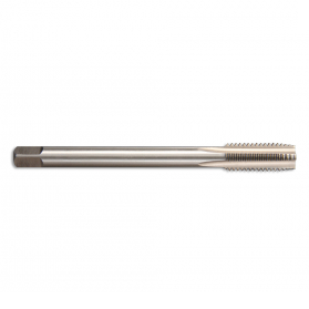 M8 x 1.25 Second HSS ISO2283 Metric Coarse Bright Straight Flute Long Shank Machine Tap
