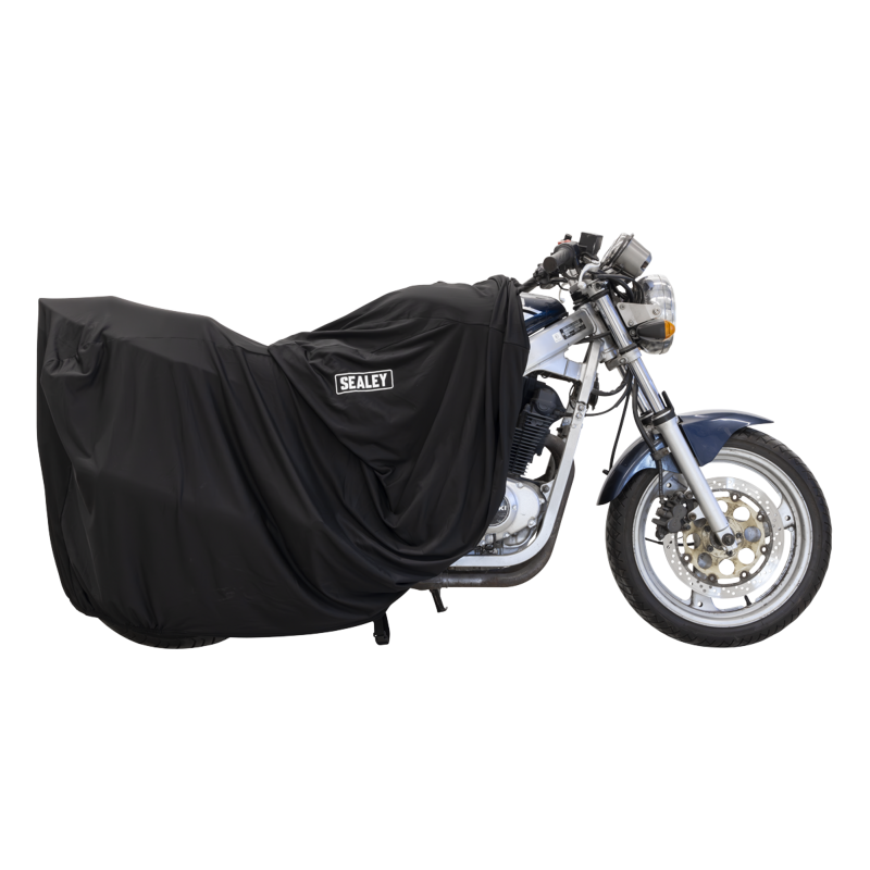 Sealey MCSM Motorcycle Stretch Cover Indoor Medium