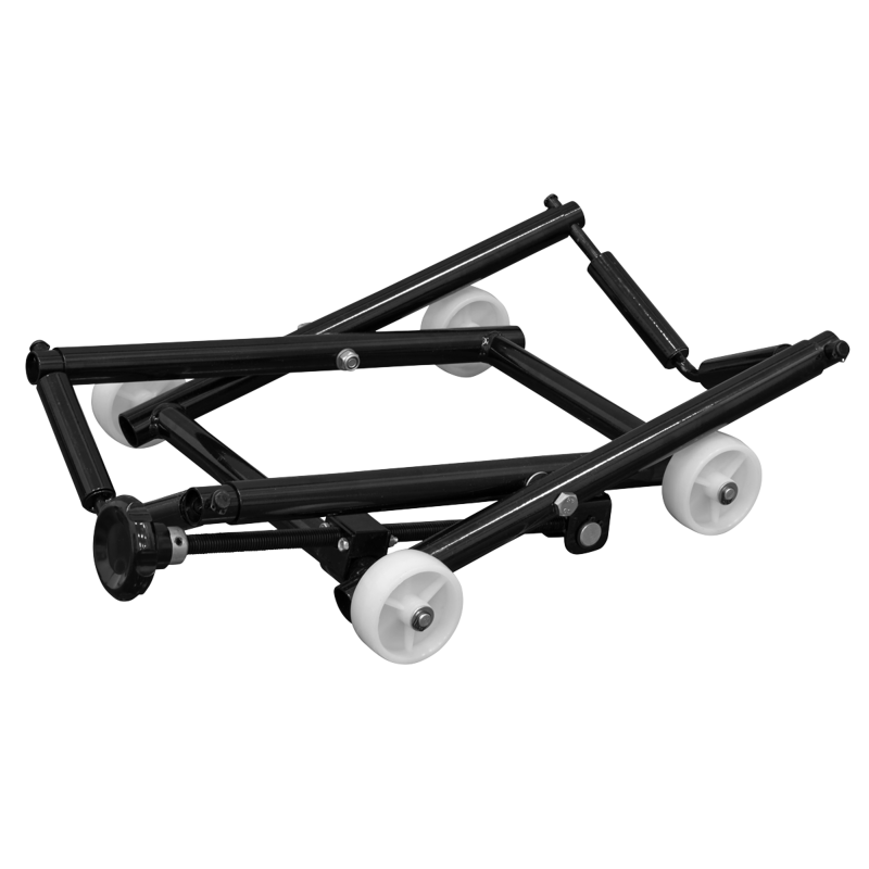 Sealey MCWL Motorcycle Wheel adjustable Support With Rollers