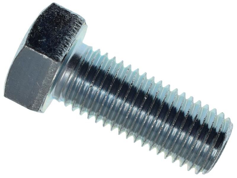 METALMATE High Tensile Set Screw ZP M16 x 40mm (Box 25)