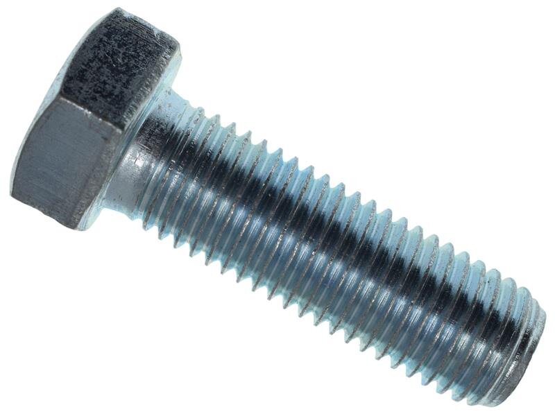 METALMATE High Tensile Set Screw ZP M16 x 50mm (Box 25)
