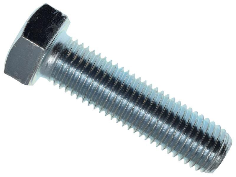 METALMATE High Tensile Set Screw ZP M16 x 60mm (Box 25)