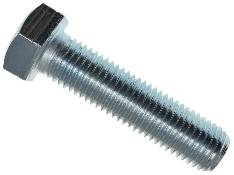METALMATE High Tensile Set Screw ZP M20 x 80mm (Box 10)