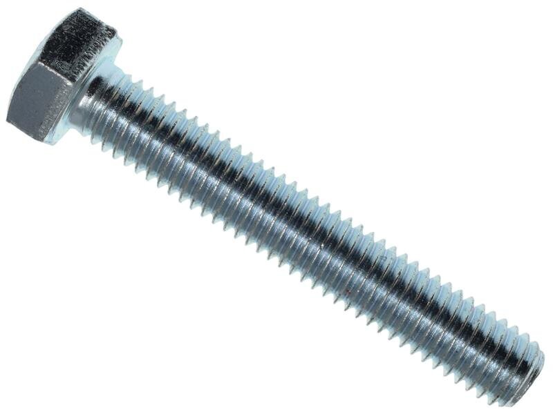 METALMATE High Tensile Set Screw ZP M8 x 50mm (Box 50)