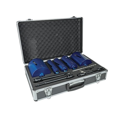 MEXCO Slotted Dry Core Drill XCEL Grade Kit, 11 Piece