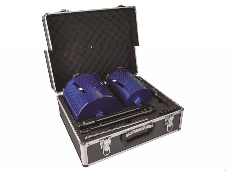 MEXCO Slotted Dry Core Drill XCEL Grade Kit, 8 Piece