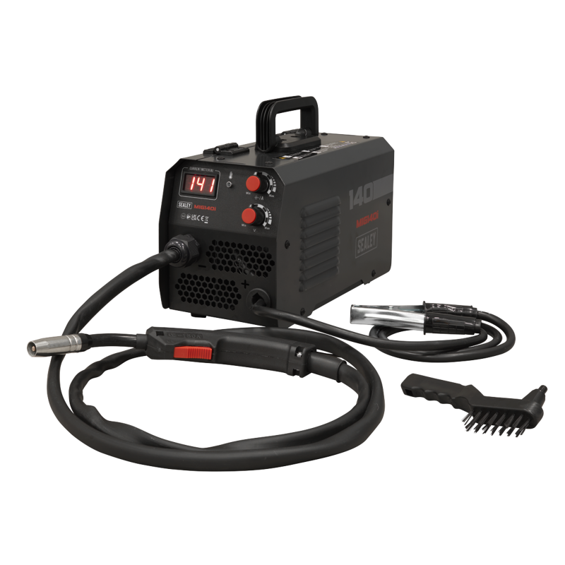Sealey MIG140i Flux Cored Gasless MIG Inverter Welder 140A
