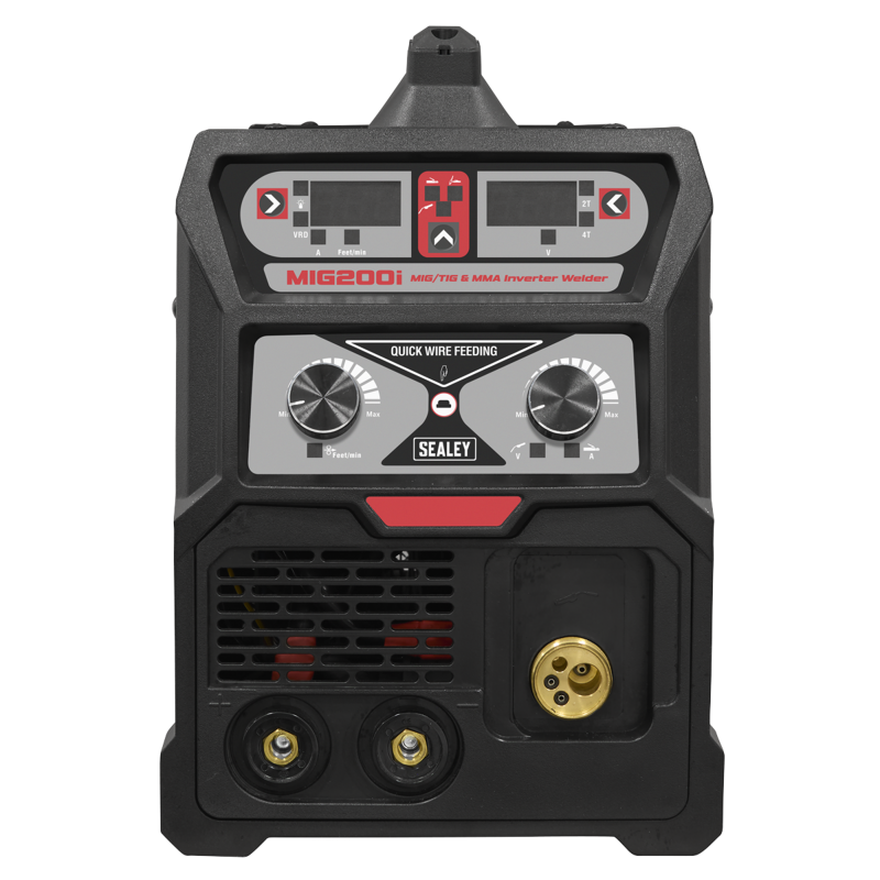Sealey MIG200i MIG/TIG MMA (ARC/STICK) Inverter Welder 200A