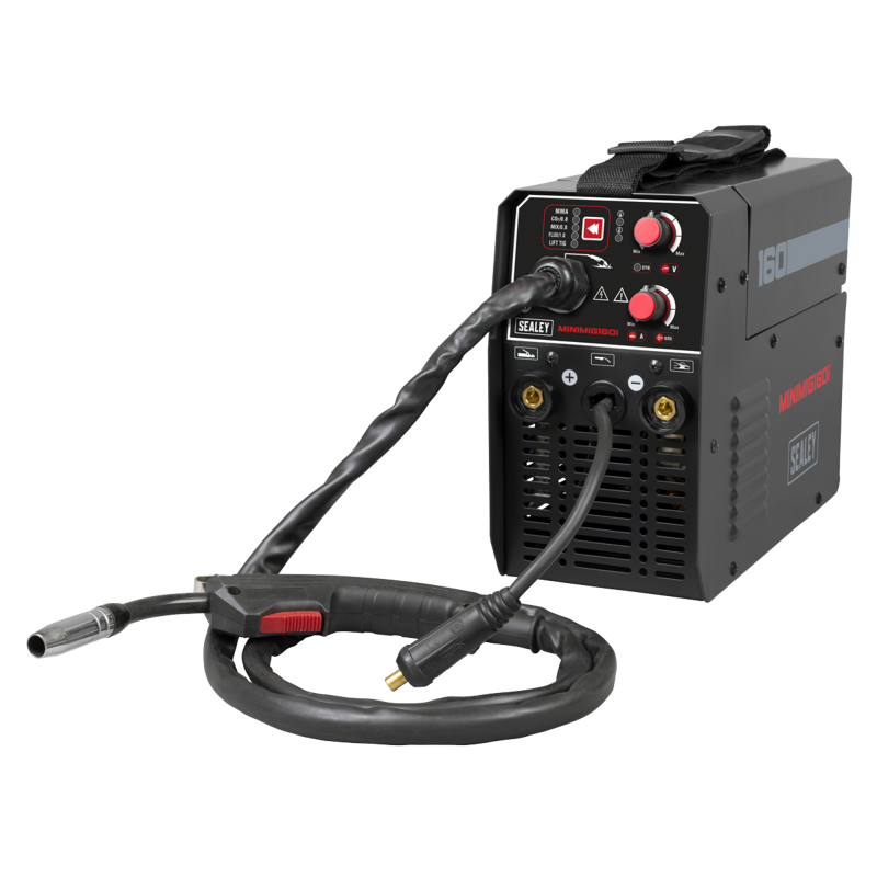 Sealey MINIMIG160i MIG/TIG  MMA (ARC/STICK) Inverter Welder 160A 230V