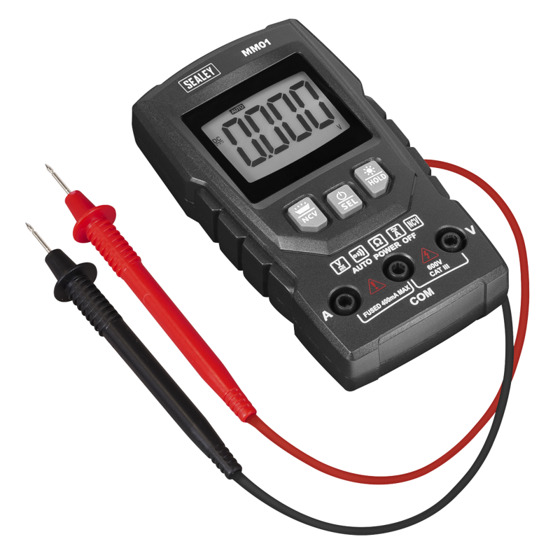 Sealey MM01 Auto-Ranging Digital Multimeter 6-Function