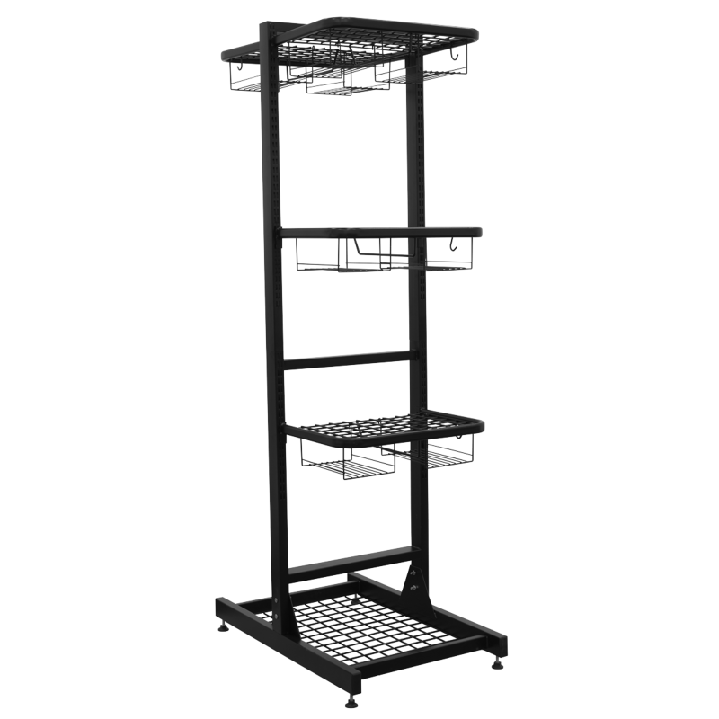 Sealey MS081FS2 Freestanding Motorcycle Helmet  Gear Storage