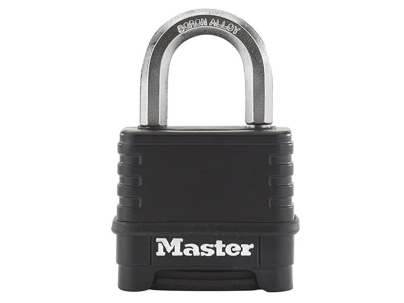 Master Lock Excell 4-Digit Black Finish Combination 50mm Padlock
