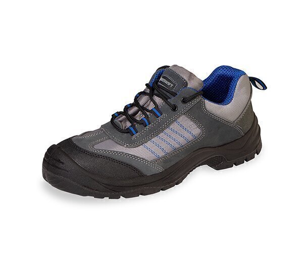 Mesh Active Trainers Shoe Black/Blue 09