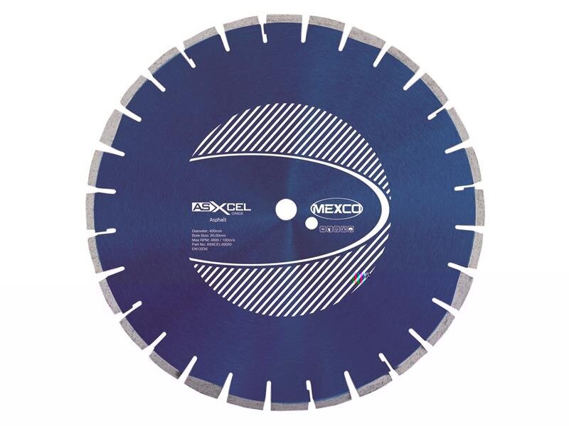 Mexco Asphalt XCEL Grade Diamond Blade 400 x 20mm