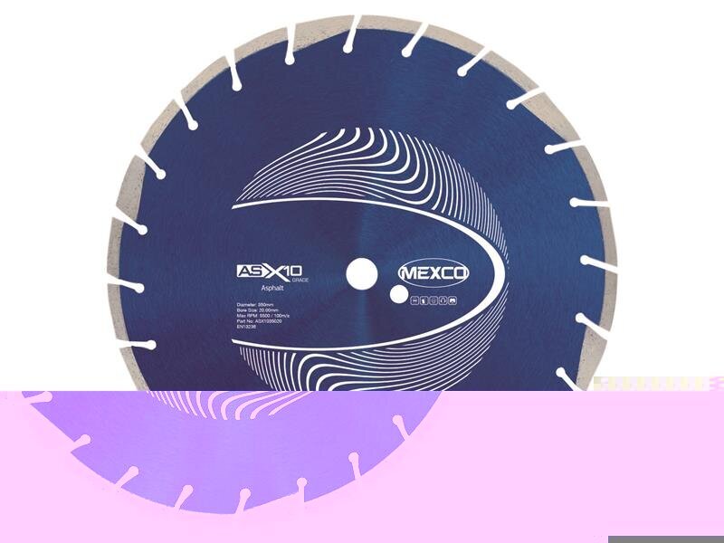 Mexco Asphalt X10 Grade Diamond Blade 350 x 20mm