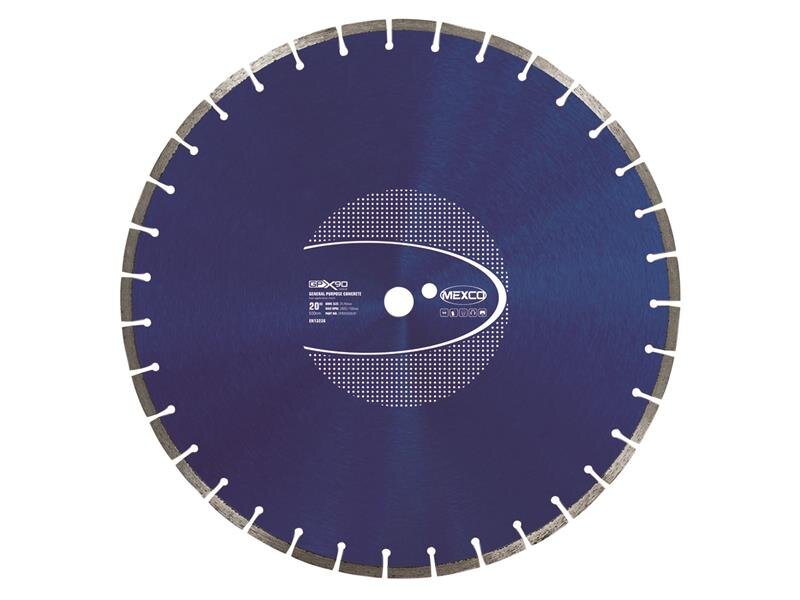 Mexco GPX90 Concrete Diamond Blade 500 x 25.4mm