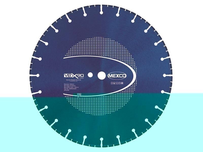 Mexco VBX90 Grade Universal Diamond Blade 350 x 20mm