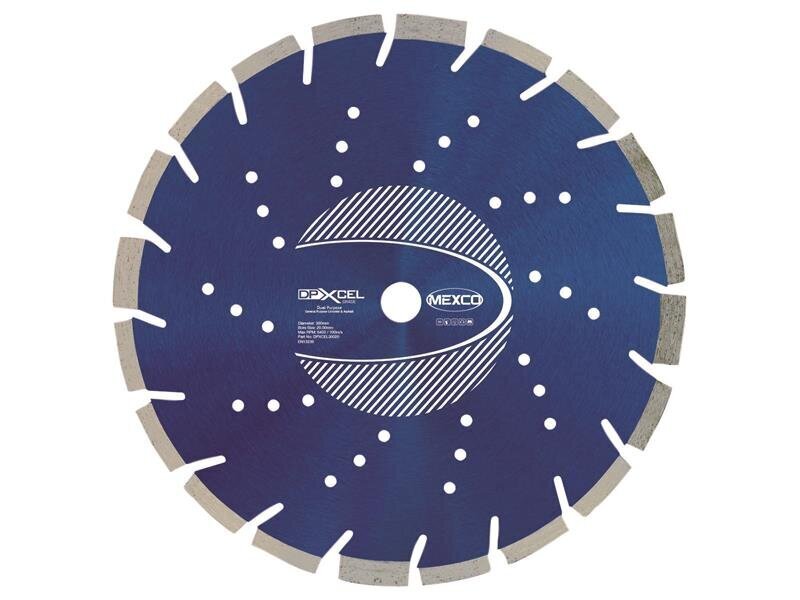 Mexco XCEL Grade Dual Purpose Diamond Blade 300 x 20mm