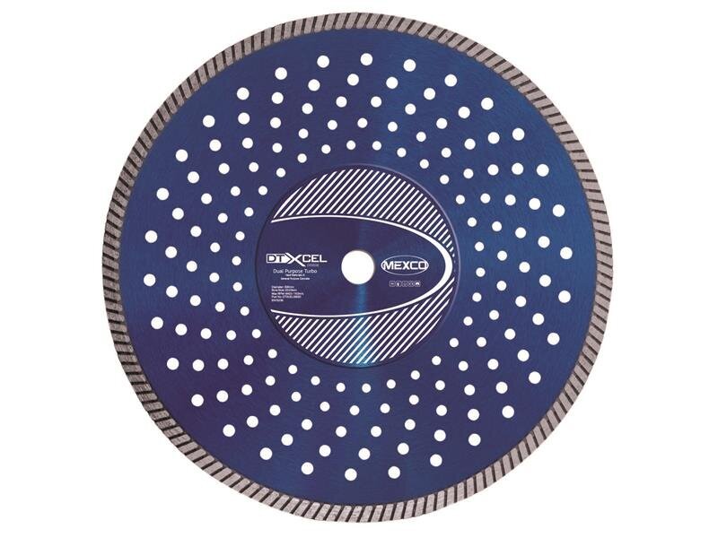 Mexco XCEL Grade Dual Purpose Turbo Diamond Blade 300 x 20mm