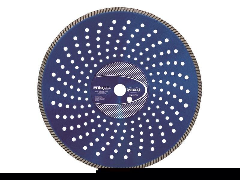 Mexco XCEL Grade Dual Purpose Turbo Diamond Blade 350 x 25mm