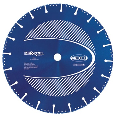 Mexco XCEL Grade Metal Cut Diamond Blade 300 x 20mm