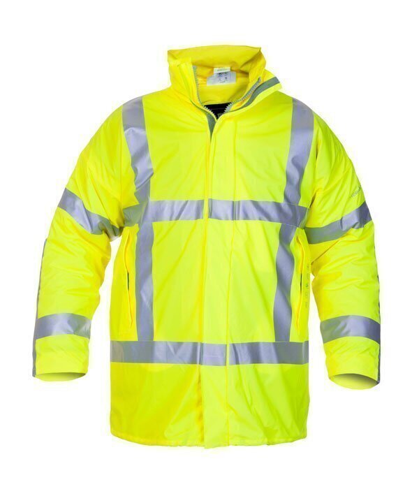 Norfolk Multi Hydrosoft Flame Retardant Anti-Static Waterproof Lined Parka Saturn Yellow L