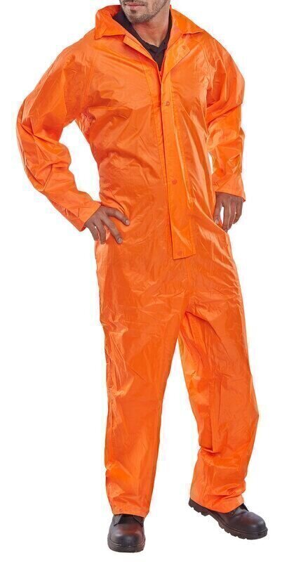 Nylon B-Dri Coverall Orange XXXXL
