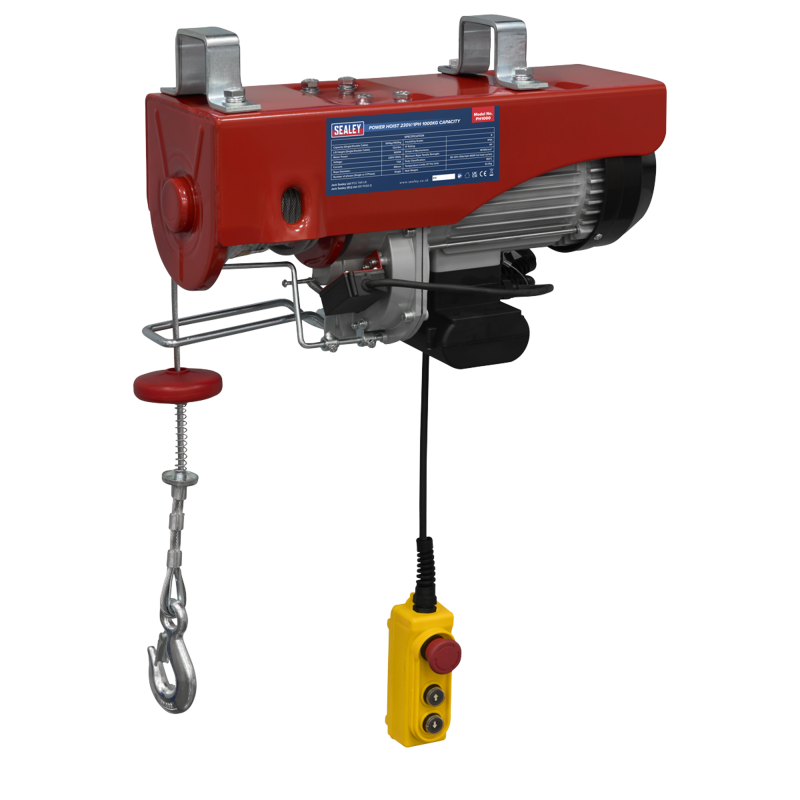 Sealey PH1000 Power Hoist 230V/1ph 1000kg Capacity