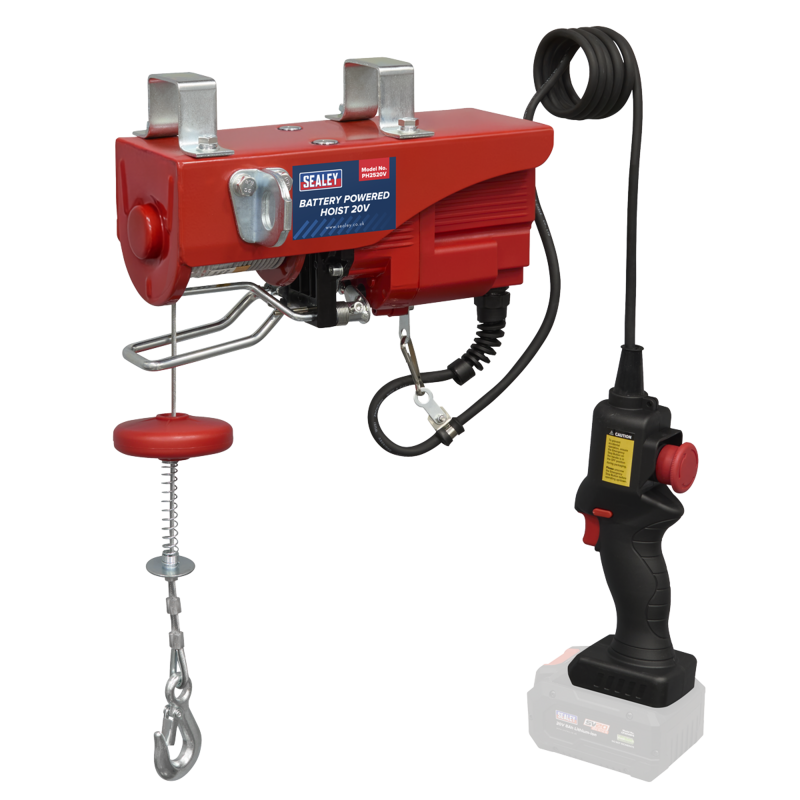 Sealey PH2520V SV20 Series Battery Powered Hoist 20V - Body Only