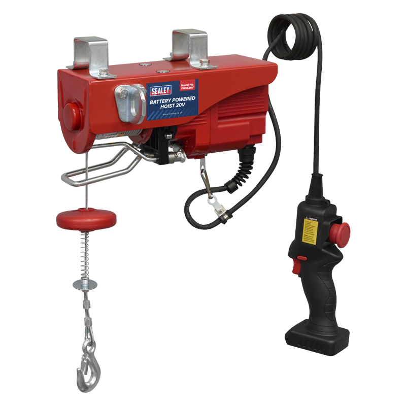 Sealey PH2520V SV20 Series Battery Powered Hoist 20V - Body Only