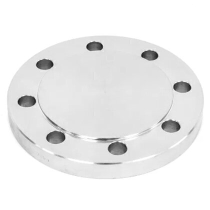 8 NB PN25 Type 05 Raised Face Blind Flange Stainless Steel 304L