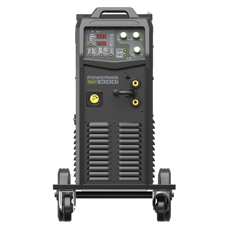 Sealey POWERMIG300i 300A Professional Gas/Gasless MIG/TIG/MMA Inverter Welder 400V 3ph