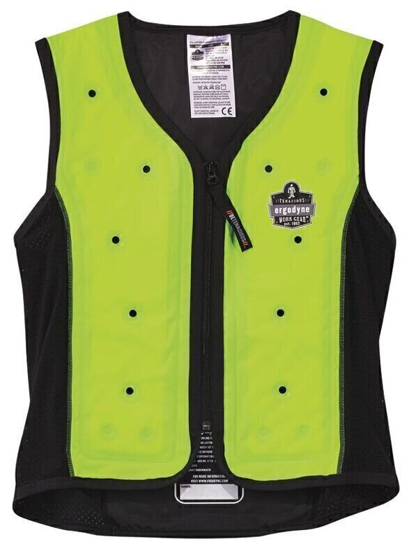 PREMIUM DRY EVAPORATIVE COOLING VEST LIME GREEN M