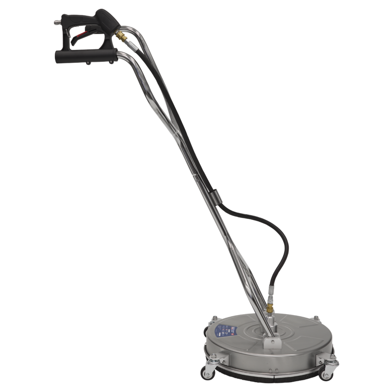 Sealey PWAK18 18 Surface Cleaner with Dual Handle Rotating Spray Bar - Stainless Steel
