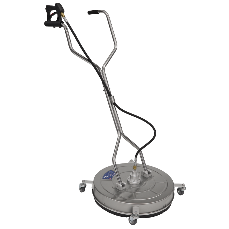 Sealey PWAK24 24 Surface Cleaner with Dual Handle Rotating Spray Bar - Stainless Steel