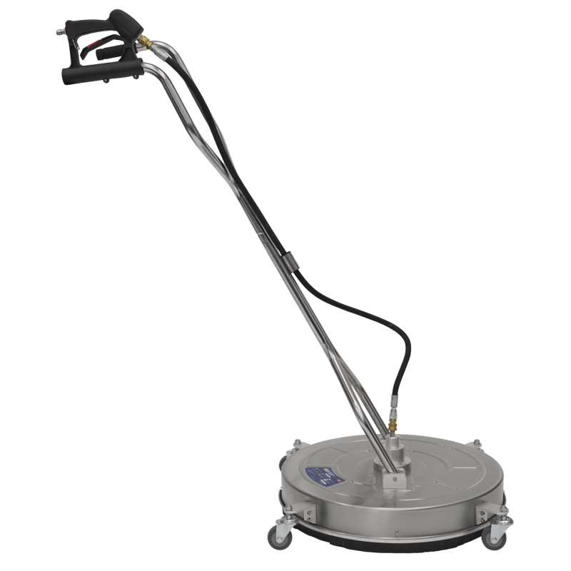 Sealey PWAK24 24 Surface Cleaner with Dual Handle Rotating Spray Bar - Stainless Steel