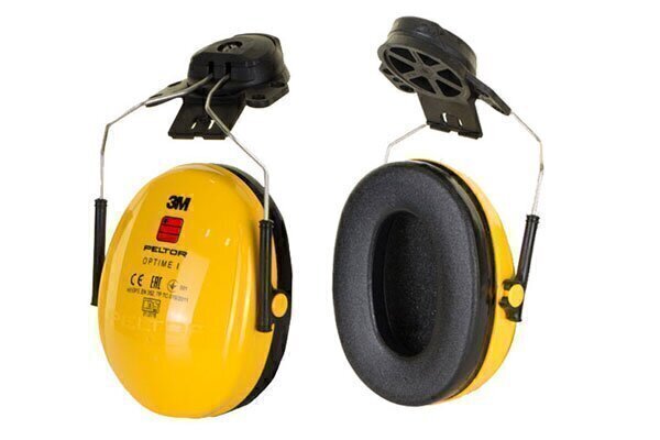 Peltor Optime 1 Helmet Attachment Yellow 