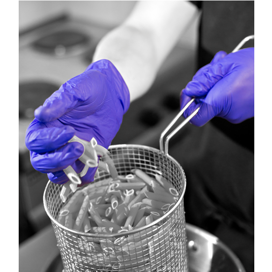 Polyco GN91/200 Blue Small Nitrile Disposable Gloves (Pack of 200)
