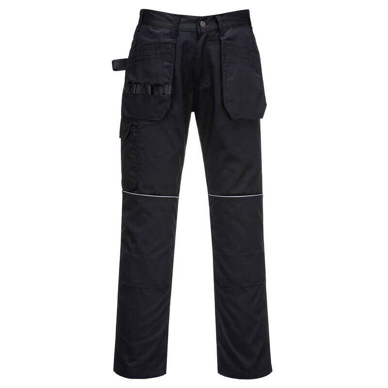 Portwest ES1 Essential Holster Trousers (Black Short / 30 / Short Fit)