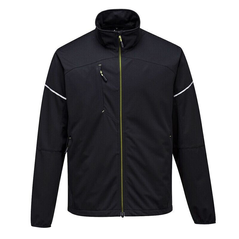 Portwest PW3 Flex Shell Jacket (Black / L / Regular Fit)