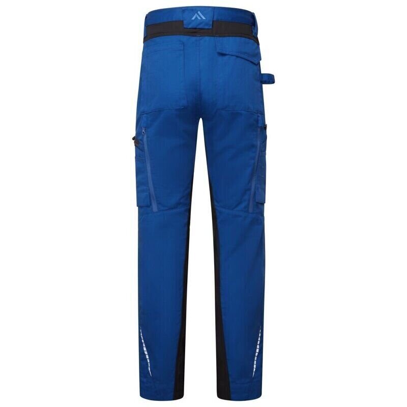 Portwest WX2 Eco Stretch Trade Trousers (Quartz Blue / 38 / Regular Fit)