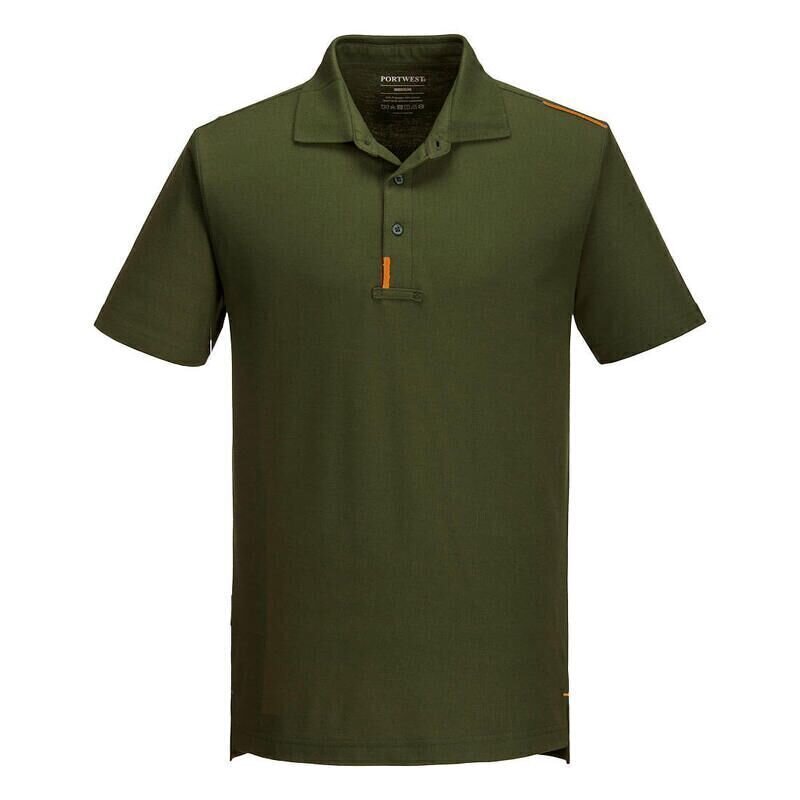 Portwest WX3 Polo Shirt (Olive Green / XXL / Regular Fit)