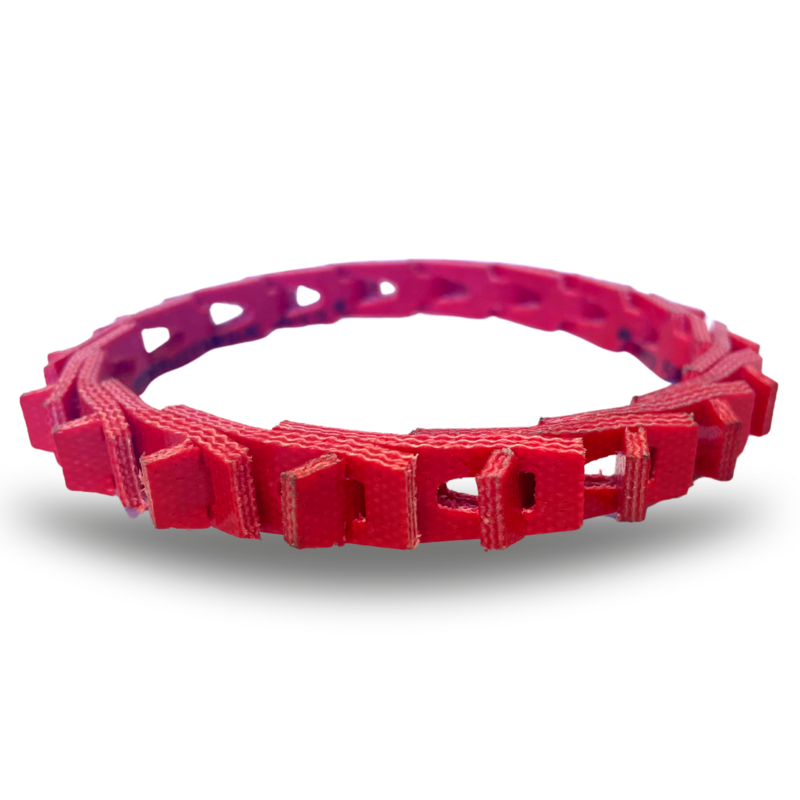 PowerTwist Plus B Section Link V Belt 17mm Top Width x 2m