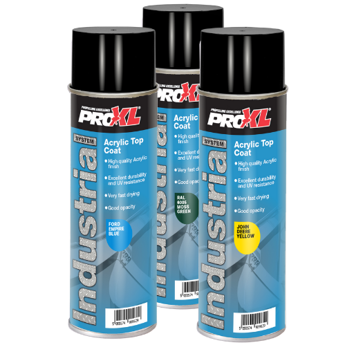 ProXL Acrylic RAL6010 Grass Green Topcoat Aerosol 500ml