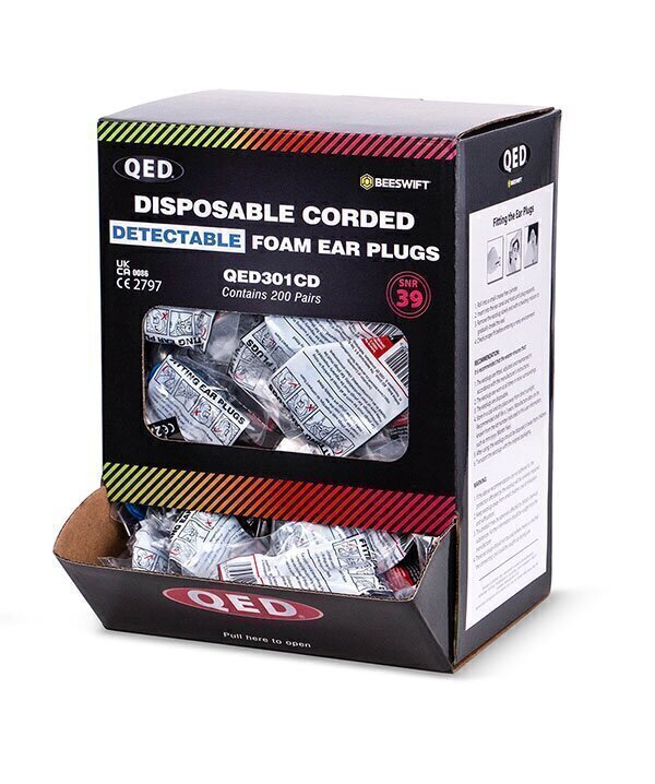 Qed Corded Detectable Ear Plug   